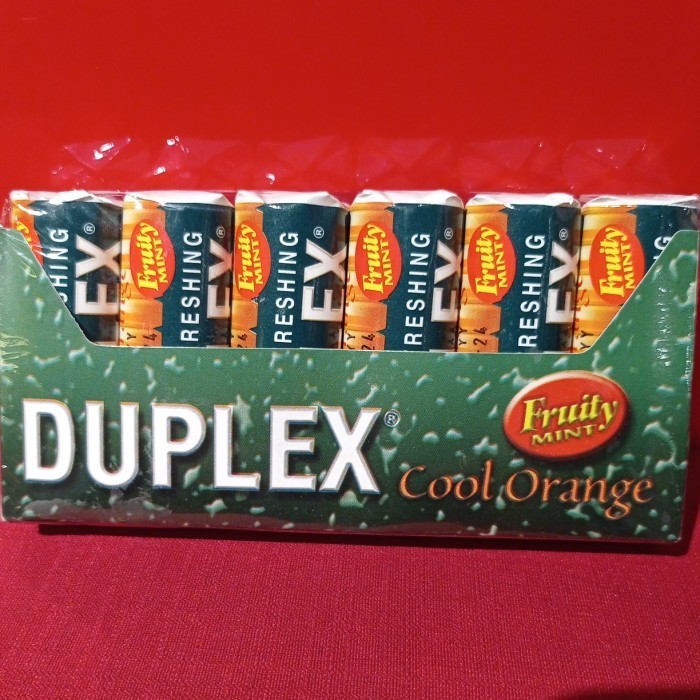 

Duplex Cool Orange 6*32gr Permen