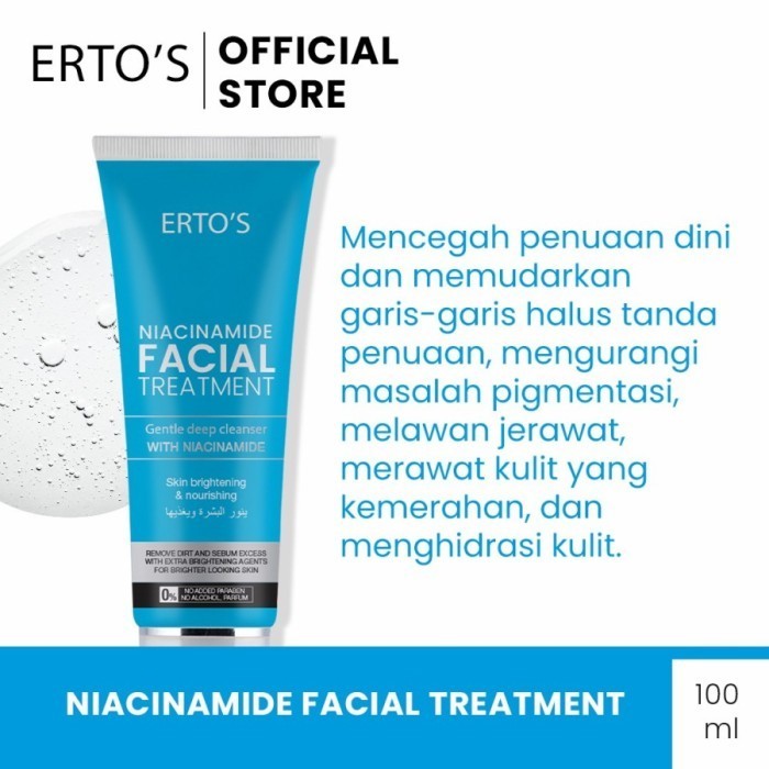 ERTOS NEW Facial treatment Niacinamide, Retinol, Astaxanthine - Niacinamide