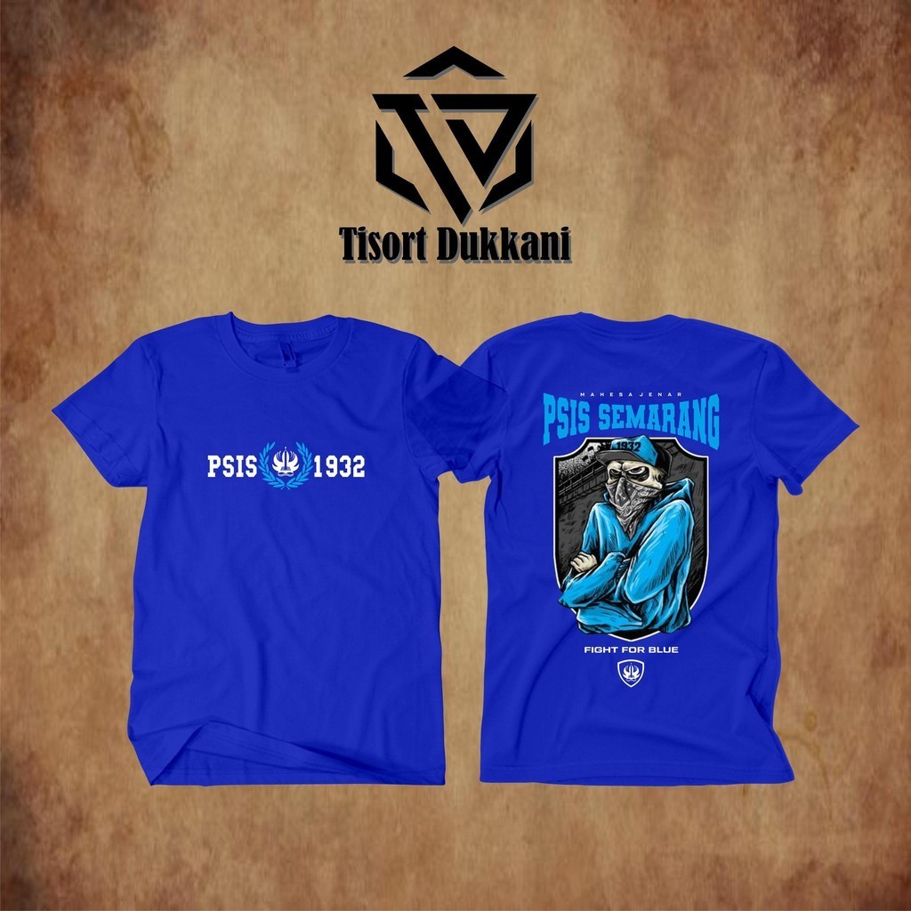 Kaos Dewasa PSIS SEMARANG FOOTBALL CULTURE YOH ISO YOH FIGHT FOR BLUE PSIS SEMARANG CONGYANG SQUAD 1