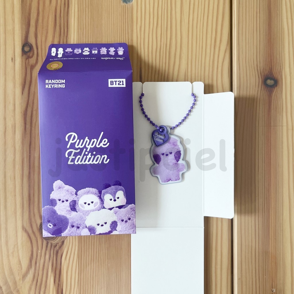 Purple of Wish Edition Minini Keyring Cooky - BT21