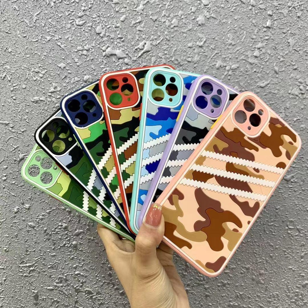BAST Redmi Note 8 Pro Hardcase Army White Line 3D