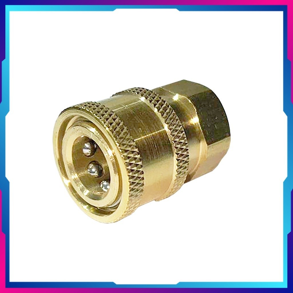 Adaptor Quick Coupler Release Female Konektor Jet Cleaner Nozzle Gun