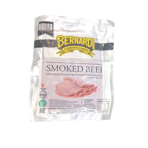 

BERNARDI SMOKED BEEF BLOCK 500 GR