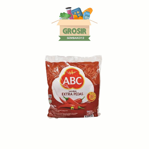 

ABC Sambal Extra Pedas 22 x 8 gr / ABC Sambal Extra Pedas 22 Pcs / ABC Sambal Extra Pedas 1 Bungkus isi 22 Sachet