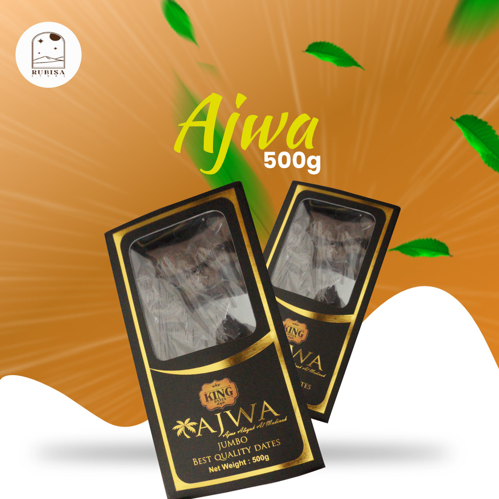 

Kurma Ajwa Premium 500 gram - King Dates