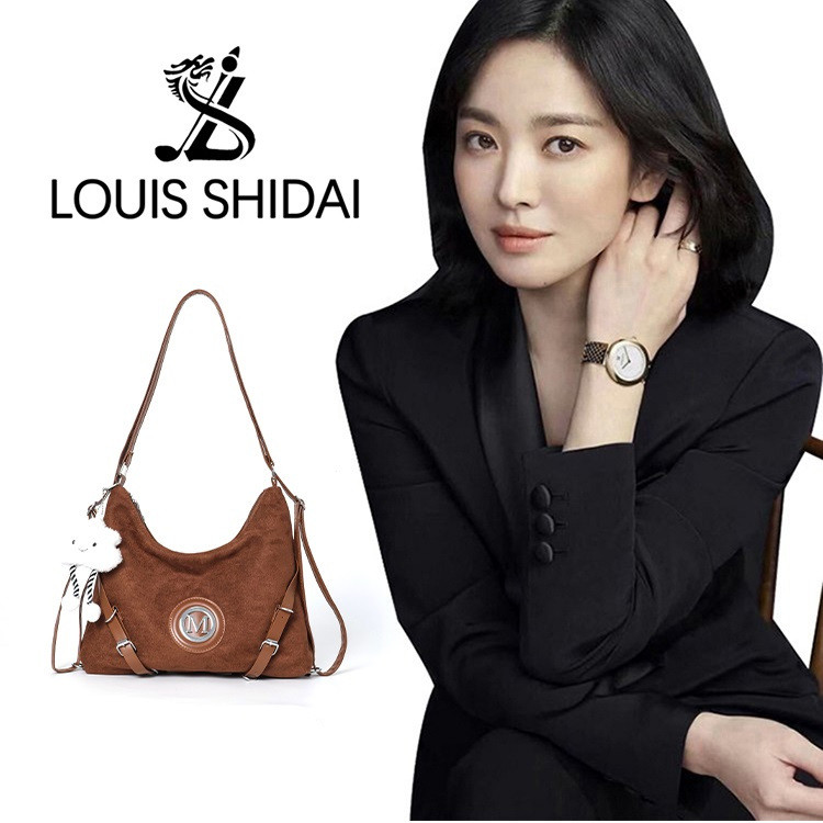 2384 Tas Louis Shidai Free Paper Bag & Tag Label Tas Bahu Wanita  Fashion Best Seller