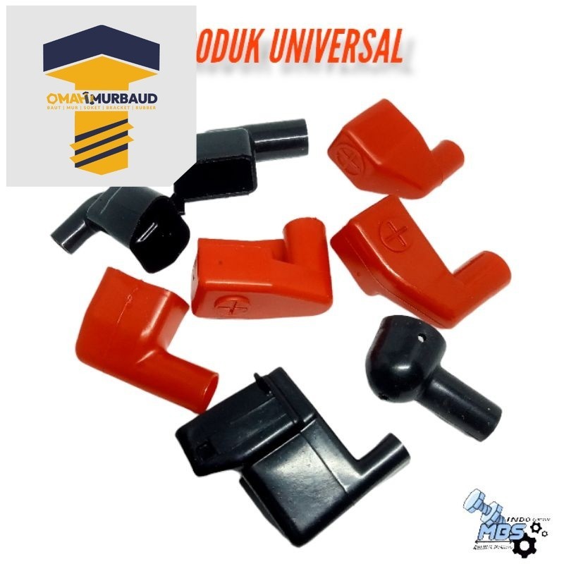 Karet penutup kabel skun kpala aki Karet aki universla motor mobil