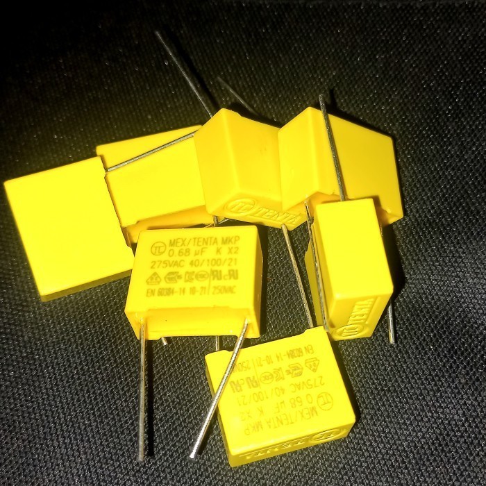 MKP 684 275v 0.68uf TENTA original 680n 680nf capasitor kapasitor MKM F Fajar elektro 2