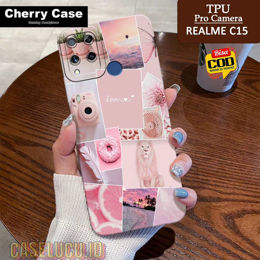 Casing Hp Realme C15 Terbaru - Fashion Case Aesthetic - Case Realme C15 - Soft Case Hp Realme C15 - 