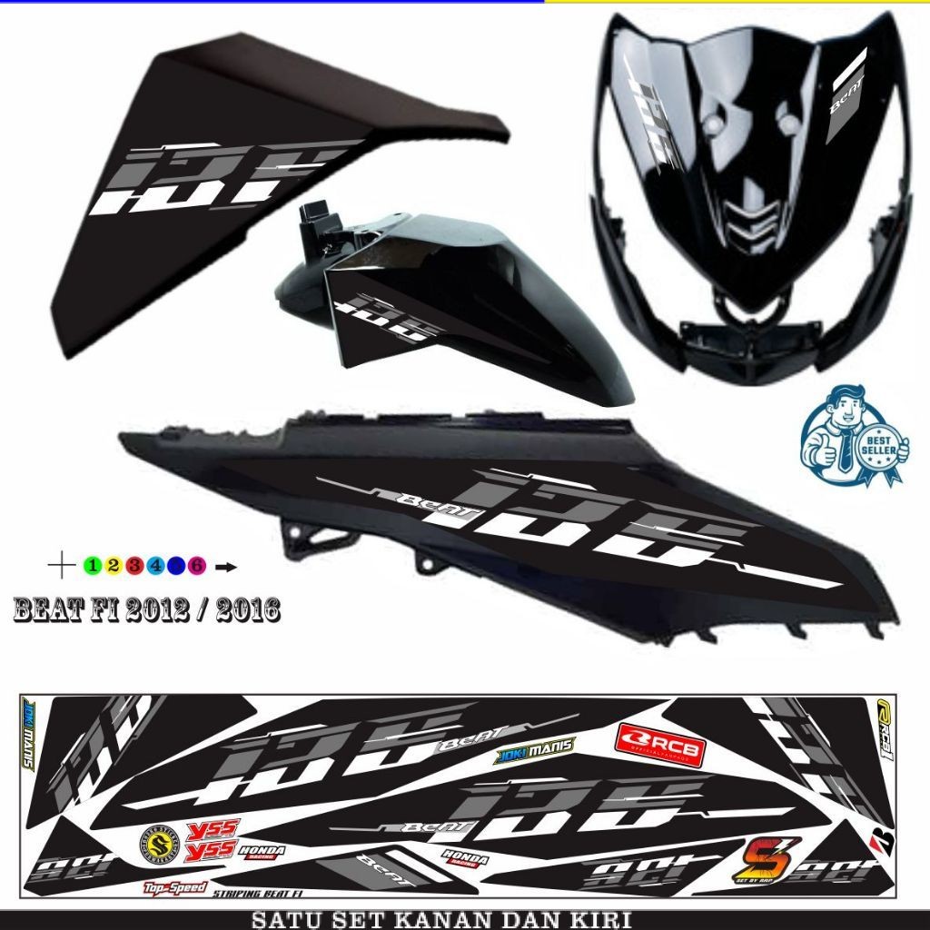 VARIASI STRIPING BEAT FI MOTIF KERENG / VARIASI SIMPLE BEAT PGM FI