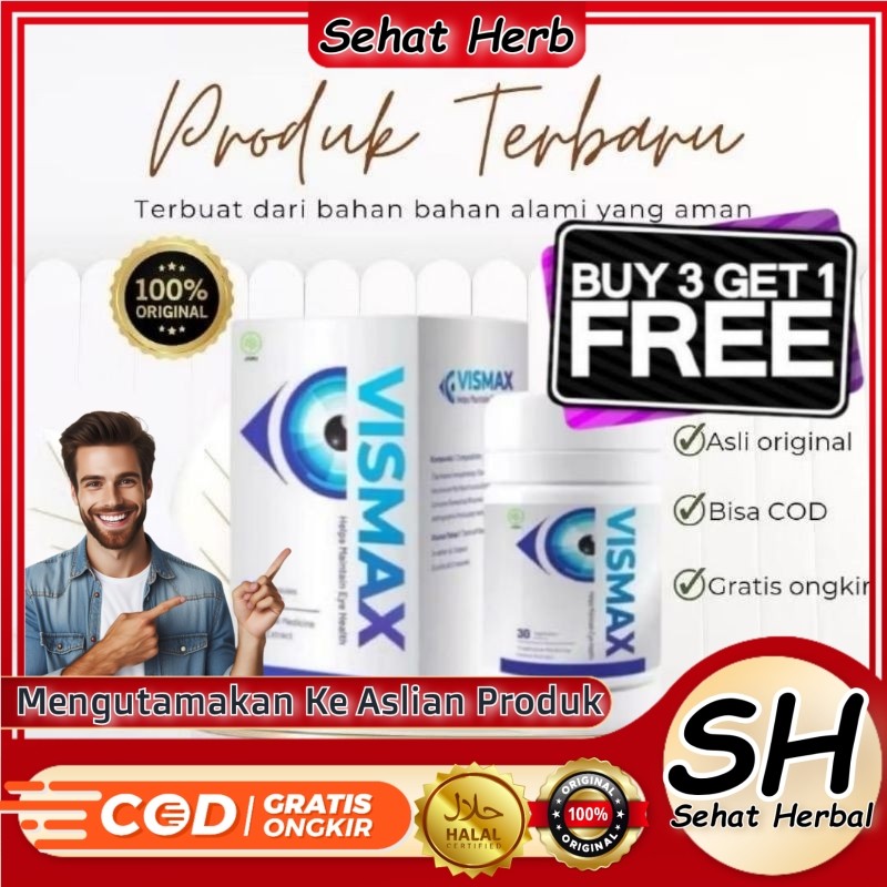 VISMAX Obat Mata Minus Plus Obat Rabun Obat Katarak Obat Miopi Vismax Kesehatan Mata