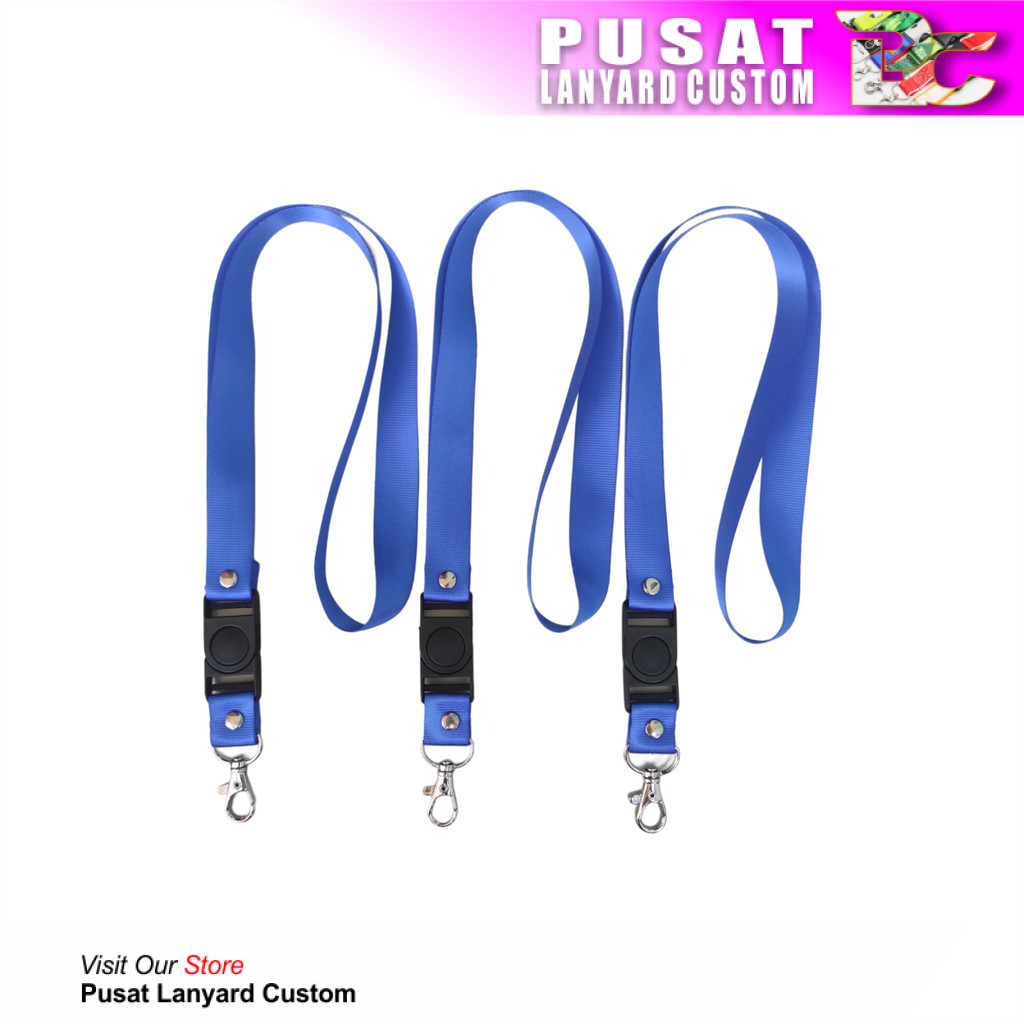 

Pusat Lanyard Custom - tali lanyard lebar 2cm tali id card nametag kalung lanyard idcrd 2cm