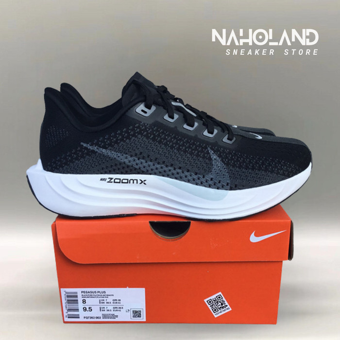 ZoomX Pegasus Plus Black Pure Platinum  FQ7262-002 (Size 36-46) - 36