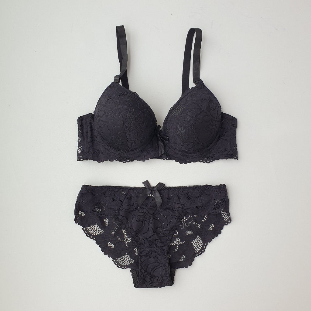 NEWW BRA SET BH SETELAN WANITA SEKSI UKURAN 34 - 42