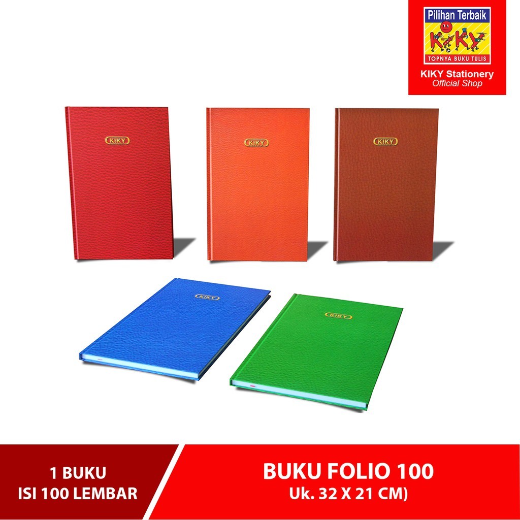 

BUKU HARDCOVER FOLIO ISI 100 / BUKU HARCOVER KIKY INDEX AA622380