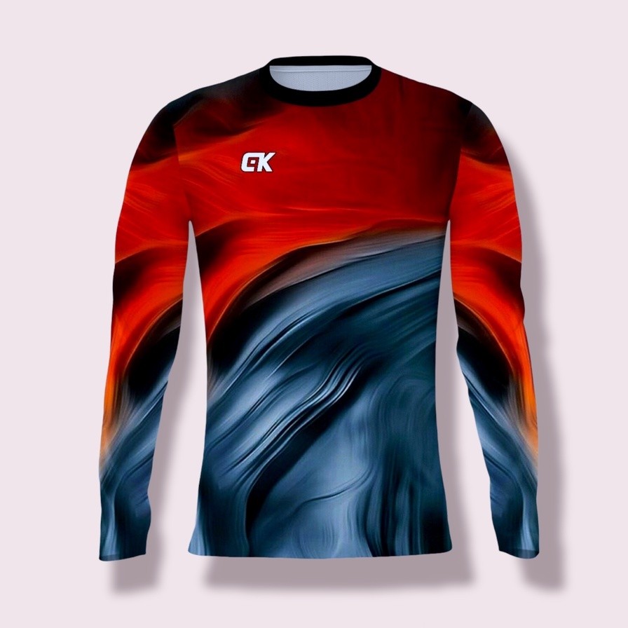 CGK SPORT KAOS OLAHRAGA LENGAN PANJANG BAJU LENGAN PANJANG KAOS LENGAN PANJANG JERSEY SEPEDA PANJANG