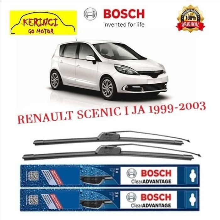 Part WIPER BOSCH CLEAR ADVANTAGE RENAULT SCENIC I JA 1999-2003 24" & 16"
