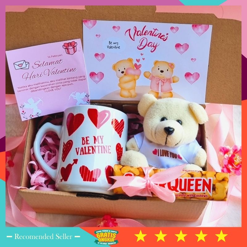 

Promo Murah Souvenir Kado Pernikahan Lebaran Idul Fitri Natal Imlek / Hampers Kado Valentine Hadiah Romantis / Kado Mug Valentine