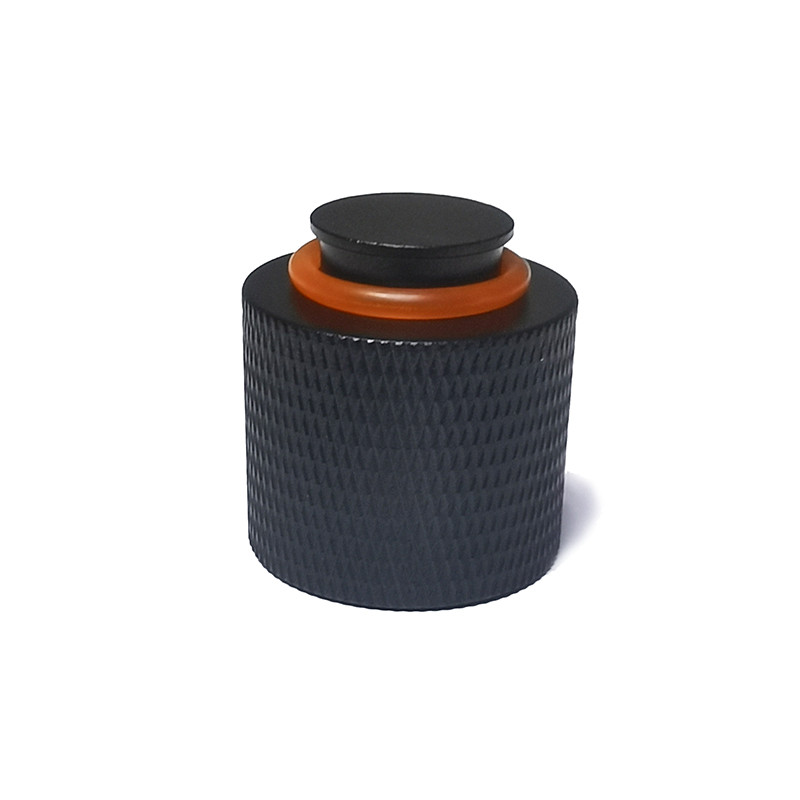 Co2 Cylinder HPA Tank Regulator Valve Thread Protector Cover 4pcs Alumium Black Aceessories