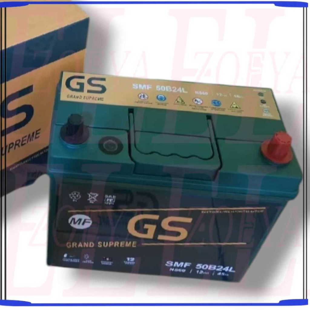Promo Aki Mobil Grand Livina NS 60 L GS GOLD SHINE Aki Kering
