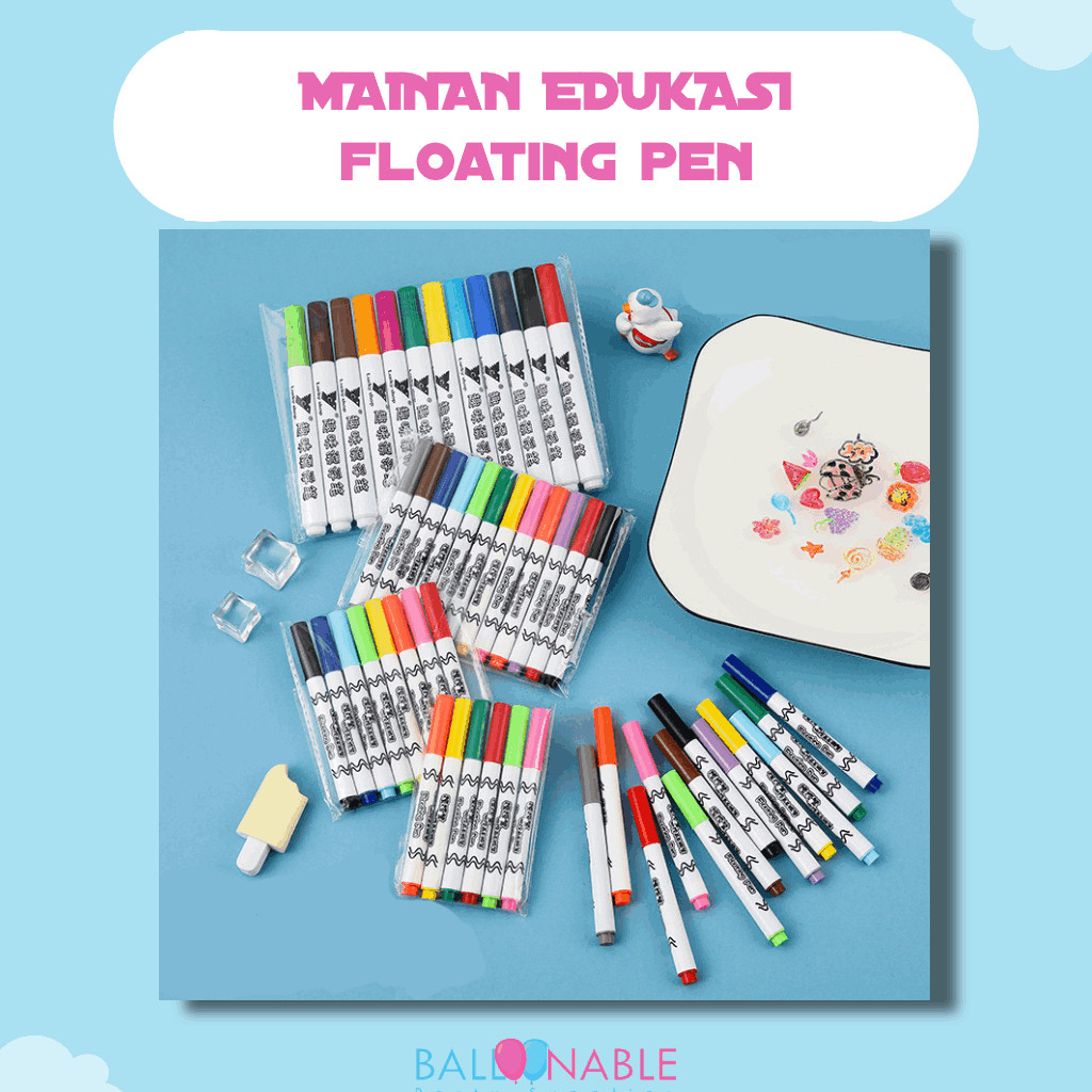 

KAUFAZ Spidol Ajaib Mengapung di Air / Floating Pen / Magic Marker