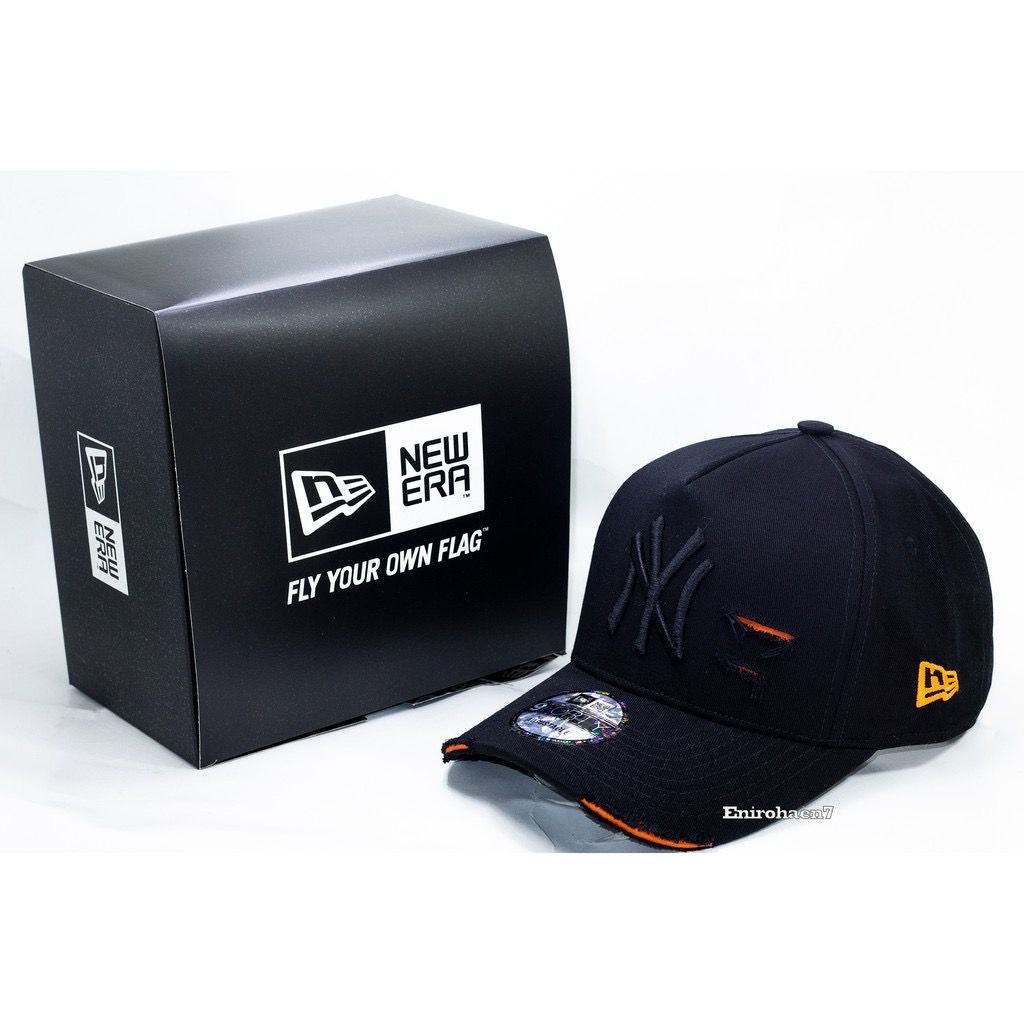 Topi Baseball New Era Premium Bordir NY Ripped Sobek/ Topi Pria Distro Keren Termurah