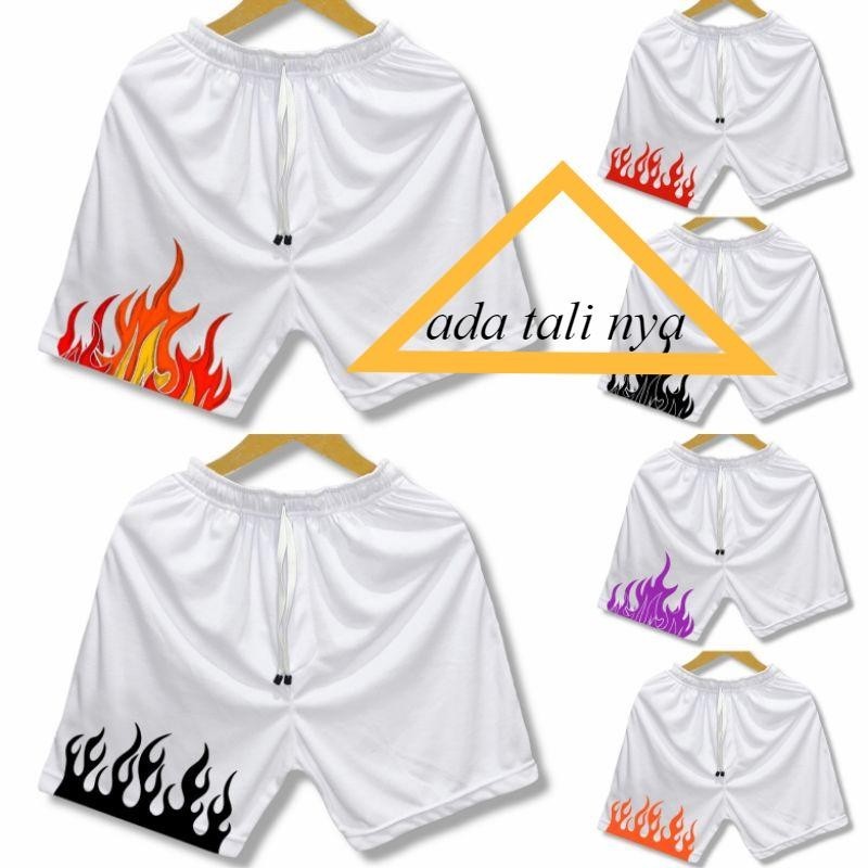 paket 5pcs Celana Pendek Api Pria Wanita boxer pria api putih/boxer pria tebal