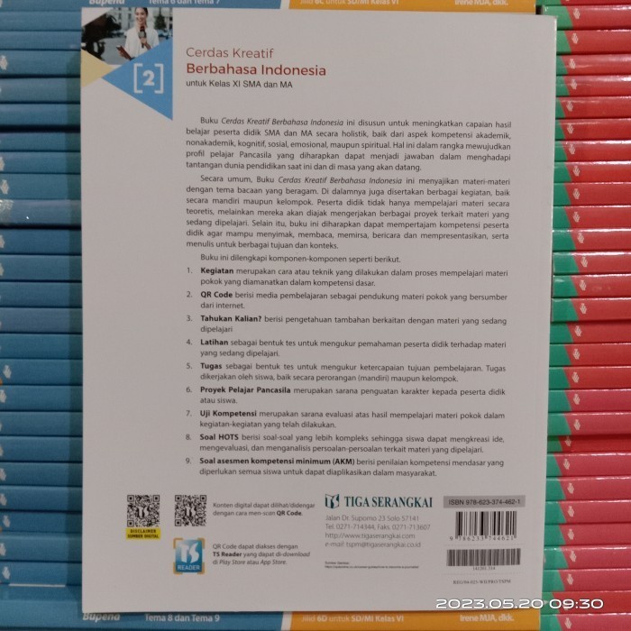 

Buku Bahasa Indonesia Kelas 11 SMA Platinum / Kelas 2 SMA