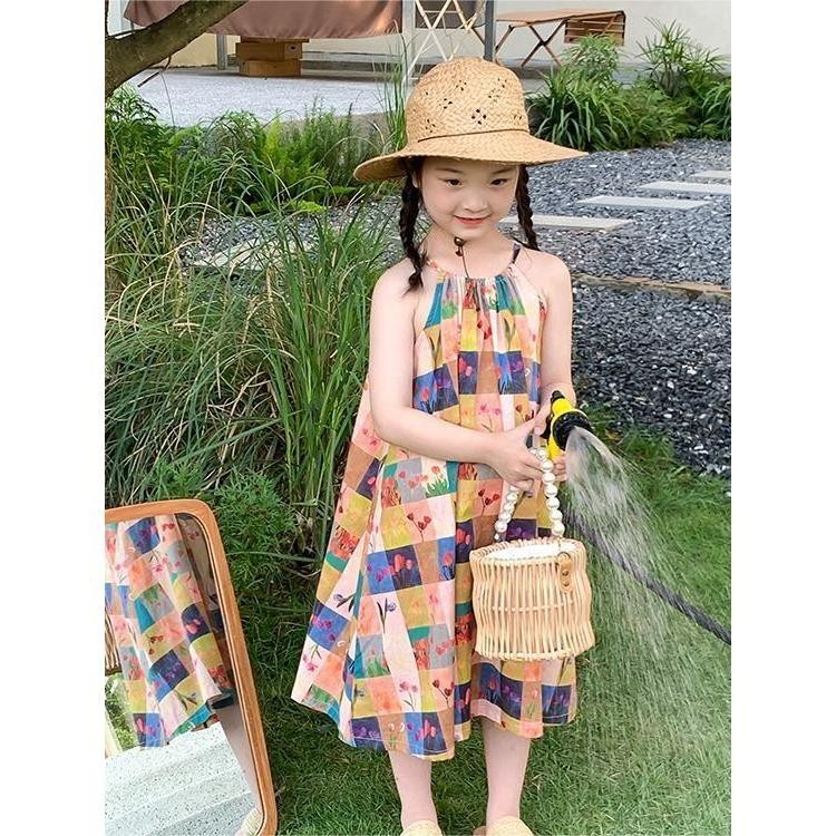 W & K - ZRX PAKAIAN WANITA LESA / SLEEVESS GIRLS DRESS KIDS / Dress Murah / Outfit Dress Anak Peremp