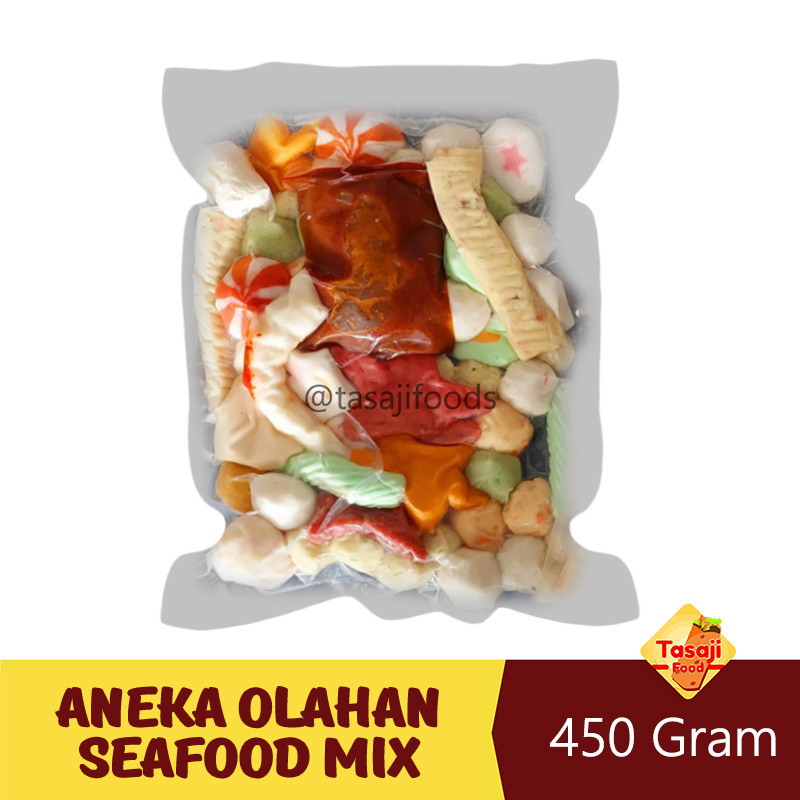 

ANEKA OLAHAN SEAFOOD MIX + BUMBU 450GR