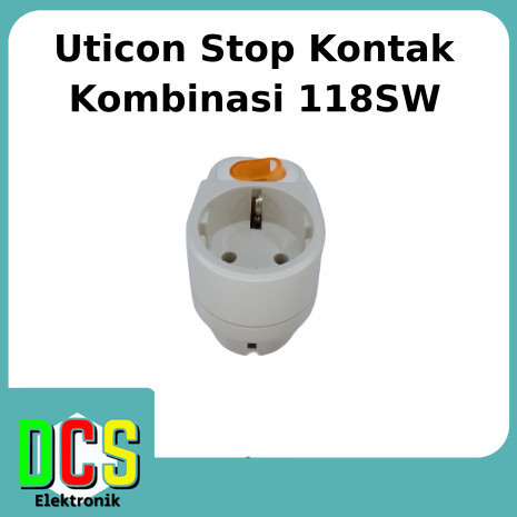 Uticon 118sw Stopkontak + Stk & Sw