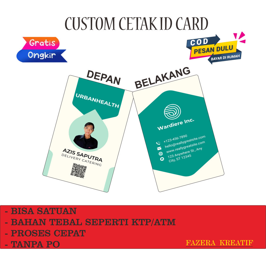 

Cetak Kartu PVC Free request\\KARTU PELAJAR//ID CARD