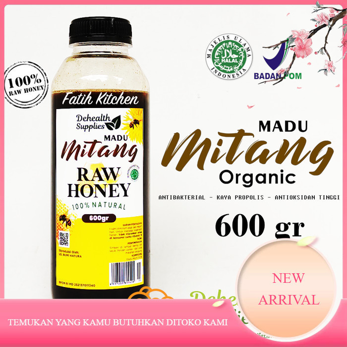 

Madu Mentah Mitang 500ml Dari De Health Supplies - Raw Honey