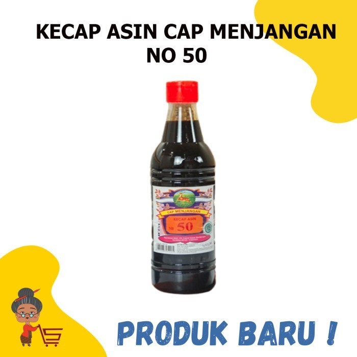 

KECAP ASIN CAP MENJANGAN NO 50 600ML / KECAP ASIN CAP MENJANGAN