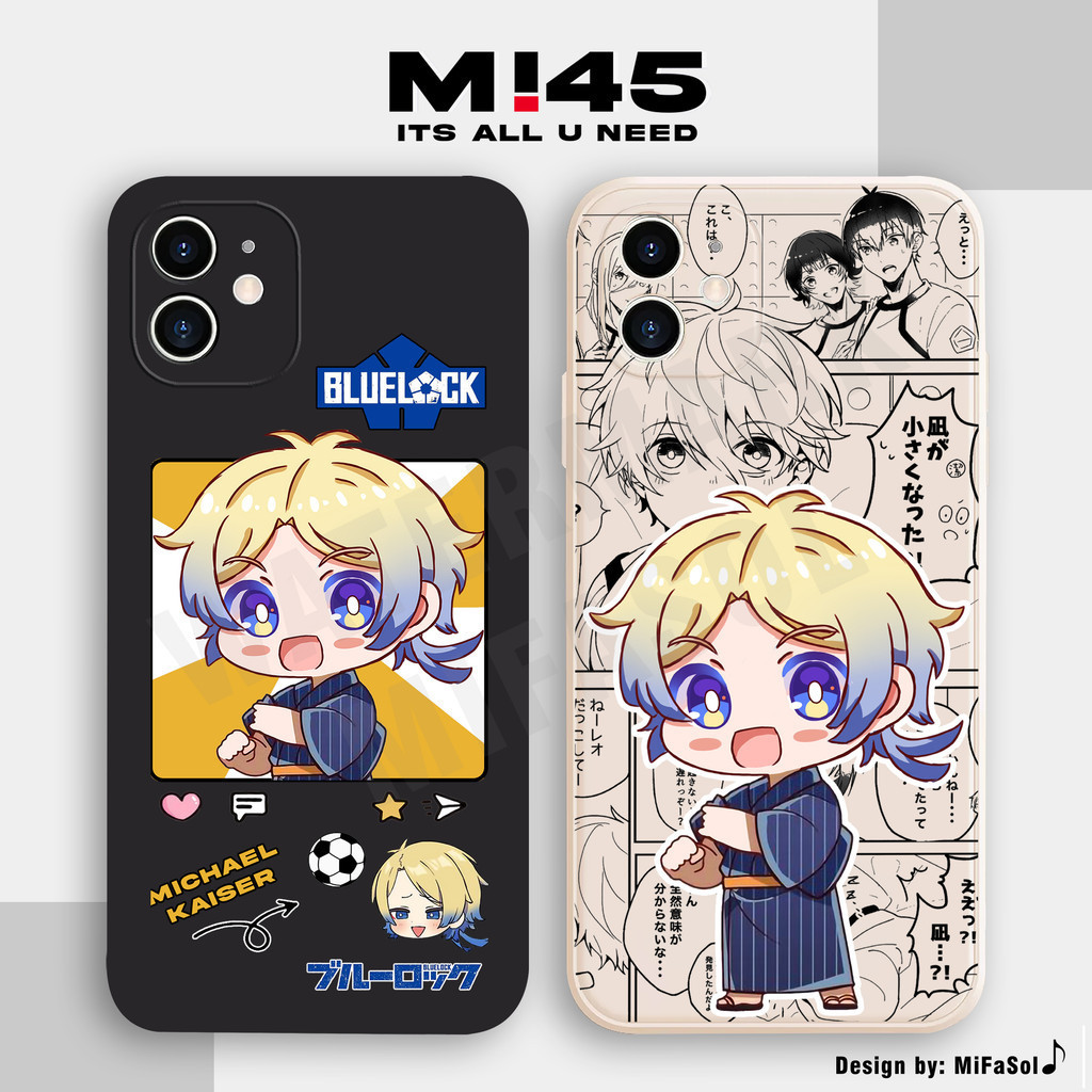 Blue Lock Kaiser Case Oppo A15 A12 A3S A5S A16 A78 A17 A57 A16K A18 A38 A58 RENO8 RENO7 RENO8T MF097