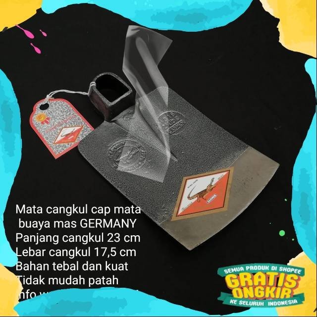 CANGKUL BAJA CAP BUAYA MAS GERMANY ORIGINAL/ blackpink