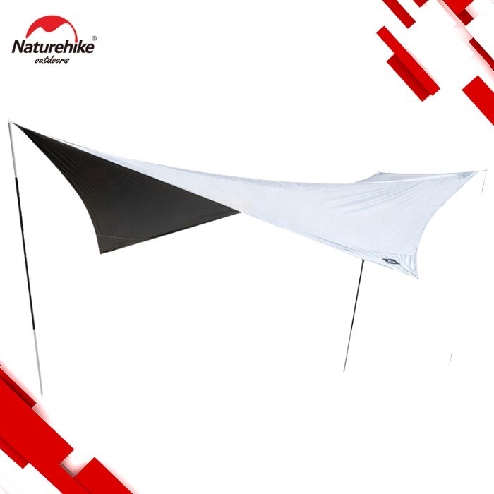 Naturehike NH21TM100 Tenda Kanopi Flysheet Whale Canopy Pentagonal Shape