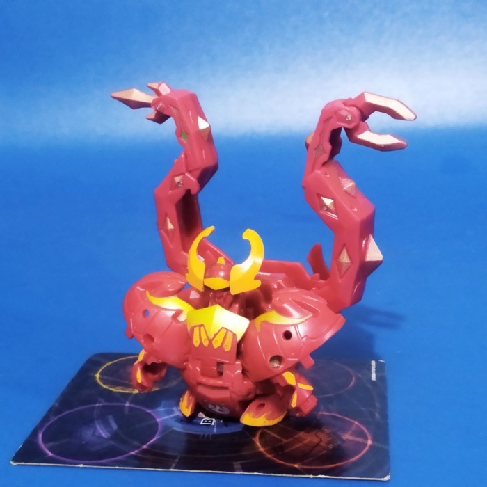Bakugan Pyrus Vicer + Krakix set SegaToys