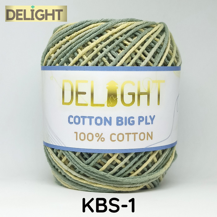 PREMIUM Katun Big Ply Sembur DELIGHT (KBS-1) Vibrant Sage Green