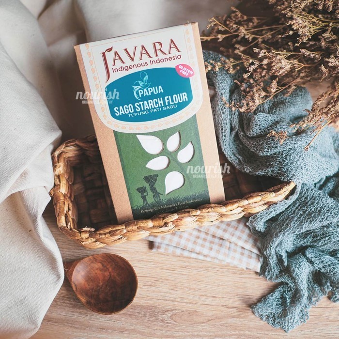 

Javara Papua Sago Starch Tepung Pati Sagu Papua Gluten Free 450 gr