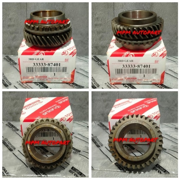 gigi 3 gear 3rd 33x27 transmisi avanza 1.3 1300cc 1.5 1500cc rush