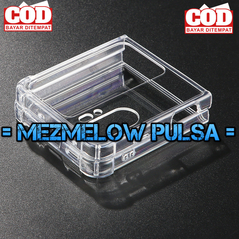 Acrylic Mika Caseng Casing Pc Hard Case Transparant Case OPPO Find N2 Flip - Gambar 4
