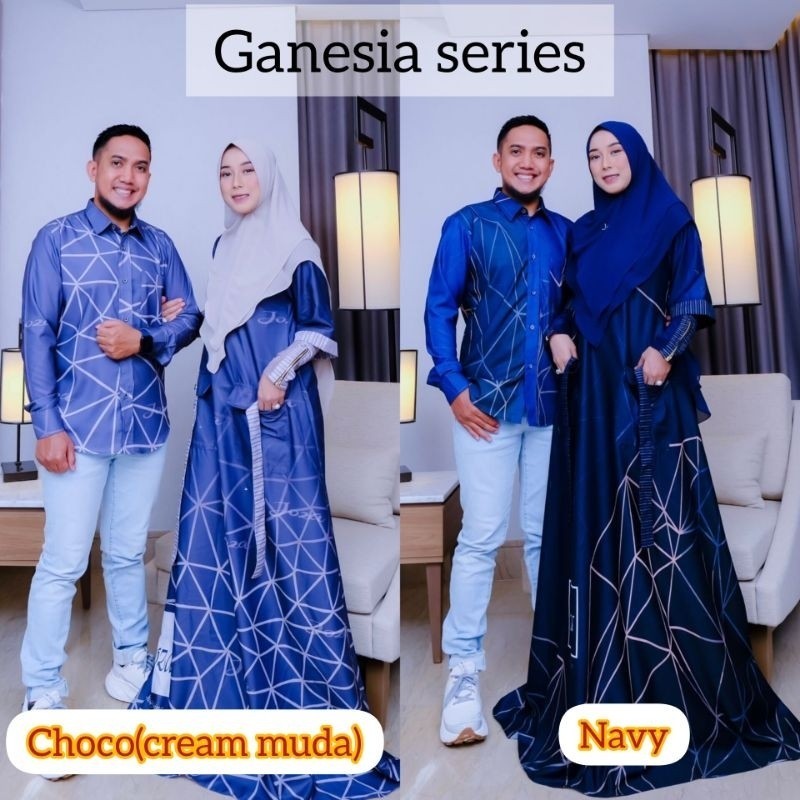GANESIA SERIES SET GAMIS DAILY DRESS SYARI BY JOZA CLOTHING