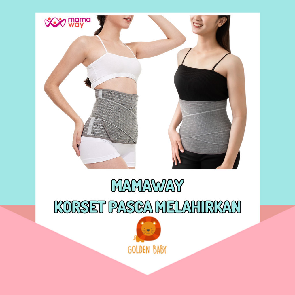Mamaway Korset Pelangsing Pasca Melahirkan Nano Bamboo