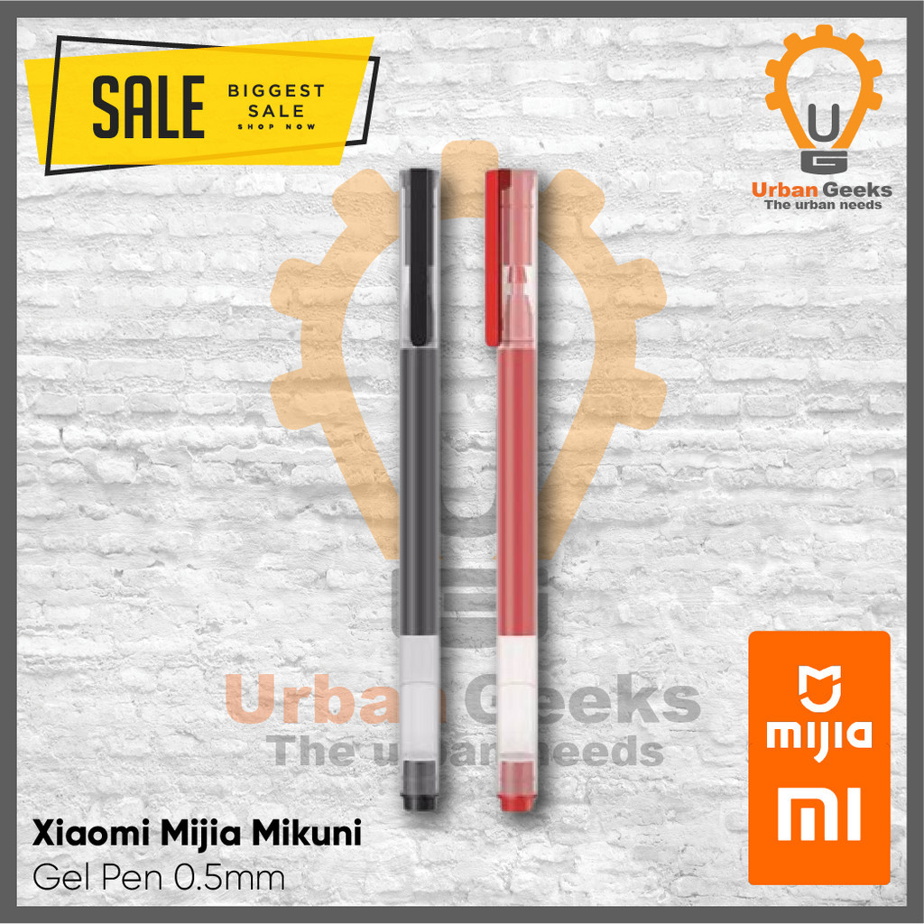 Pulpen Mijia Gel Pen 0.5mm Super Durable MiKuni Japan Ink Signing Pen