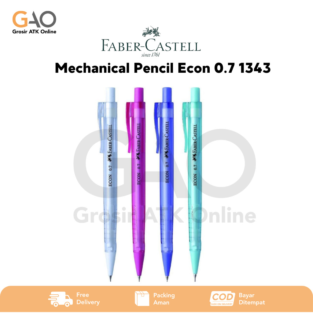 

Mechanical Pencil Econ 0.7 Faber-Castell 0.7mm 1343