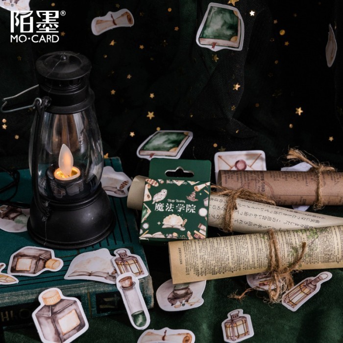 

Sticker Pack Isi 46 Lembar Vintage HARRY POTTER EDITION MAGIC Deco DIY Journal