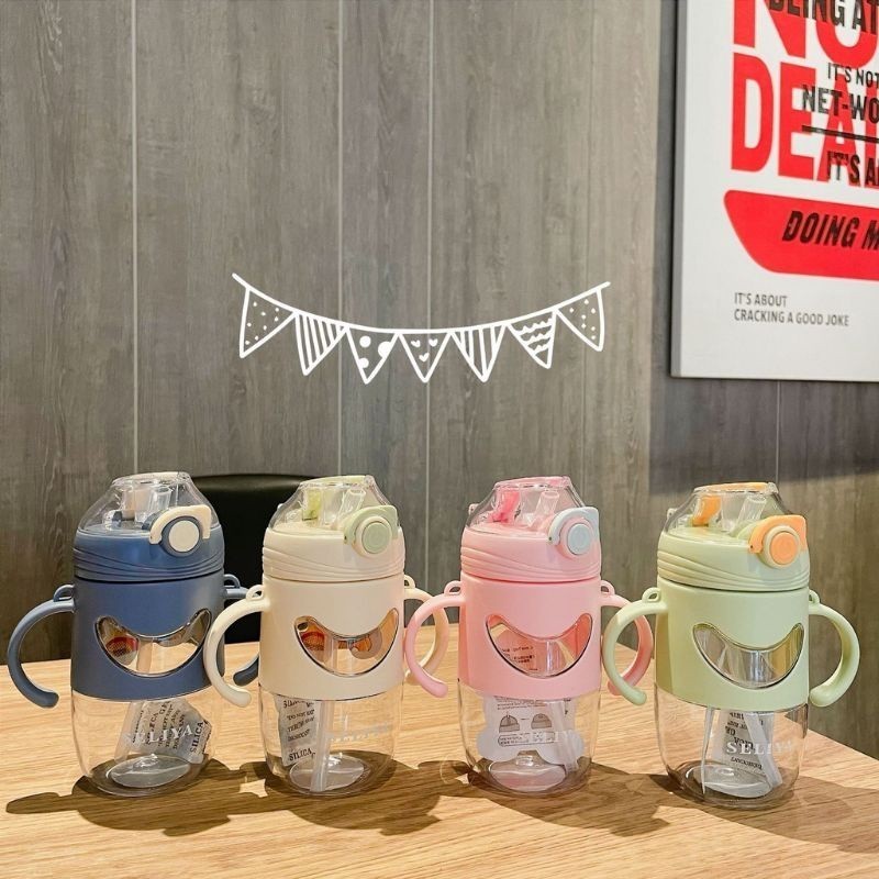 BOTOL MINUM ANAK GAGANG SELIYA 2678 / BOTOL MINUM ANAK LUCU