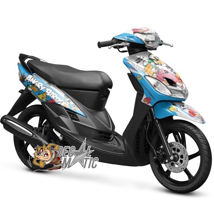 Decal Mio Smile Full Body Stiker Full Body Motor  yamaha Mio Sporty Smile- Angrybird