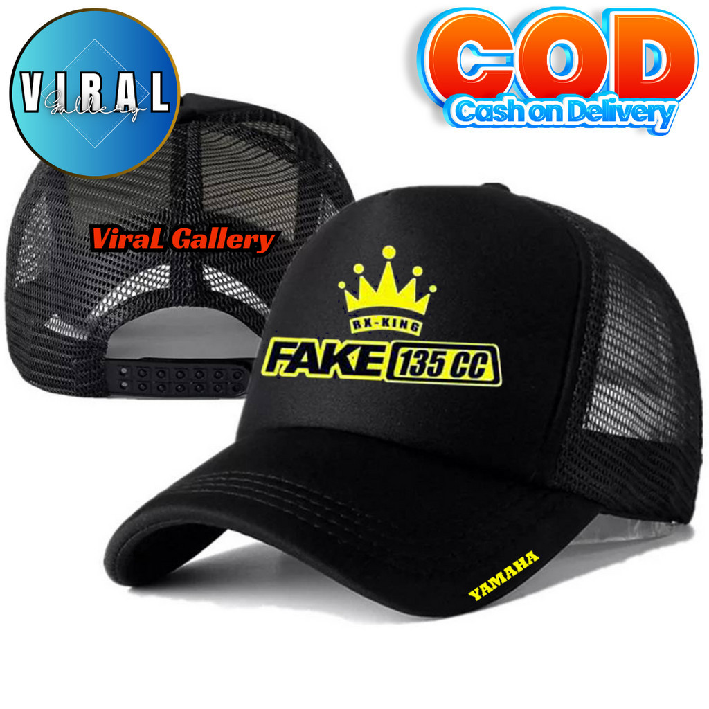 ViraL Gallery Topi Trucker RX-KING - Topi Distro RX-KING Logo - Topi RX-KING Premium - Topi Pria Dew